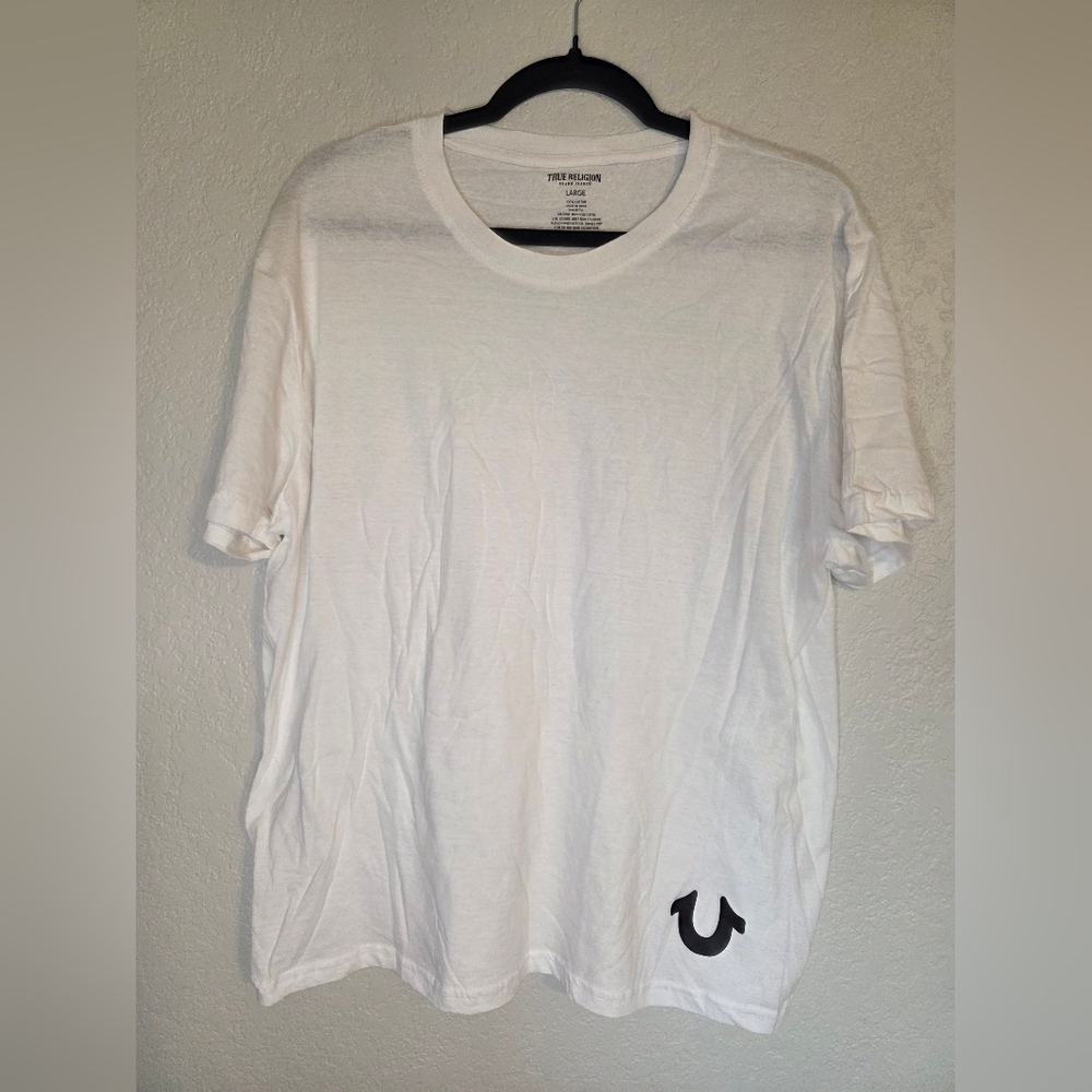 True Religion Men's White T-Shirt